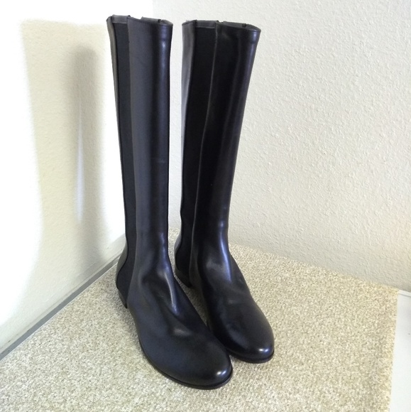 Jimmy Choo London Black Leather Boots